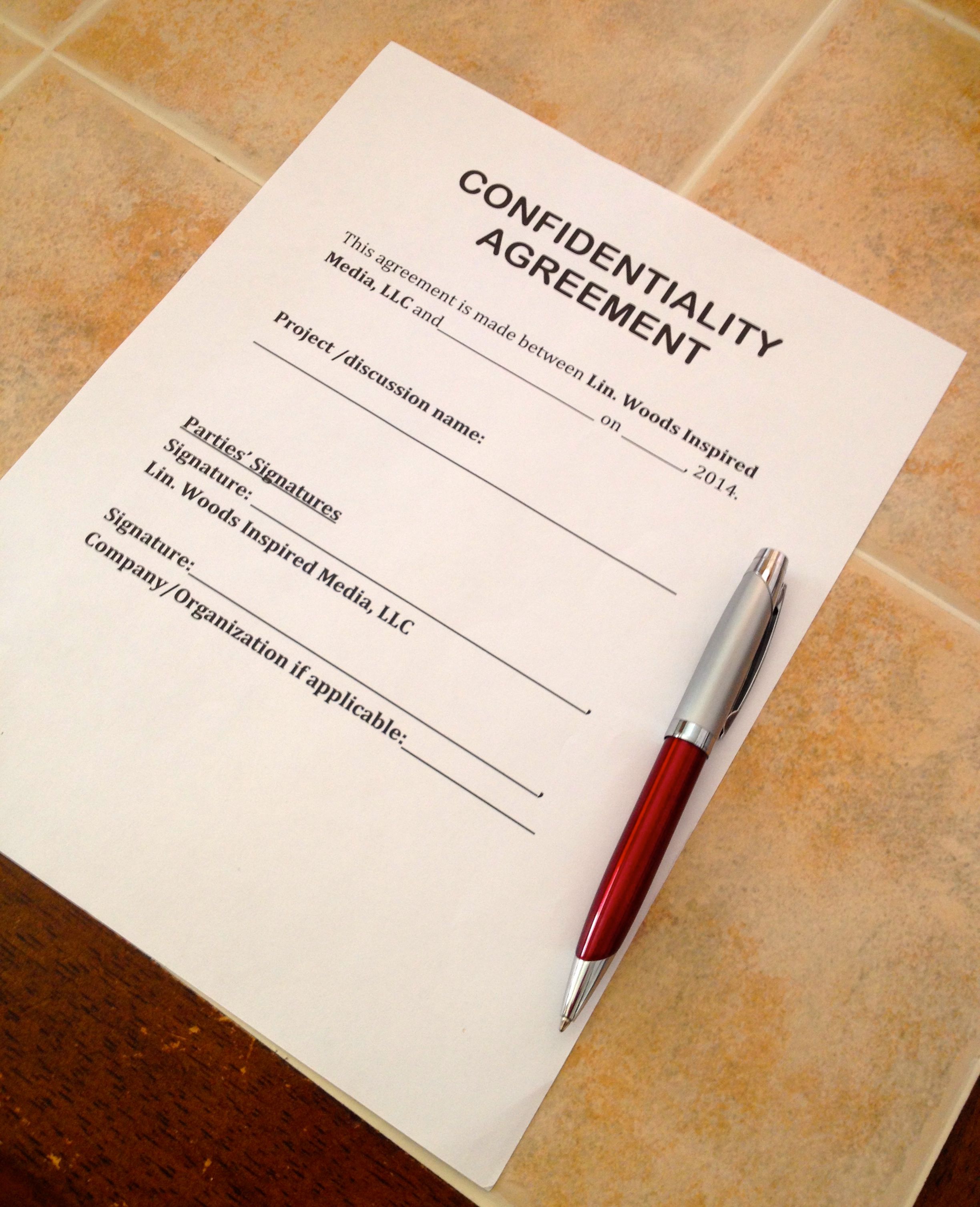 Confidentiality Agreement Pricing