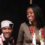 Reace and LaToya Wilson at Sumthin Bout Favor Studios in St. Louis. Photo by Lin. Woods