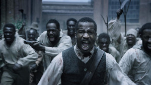 Nate Parker leads slaves on a revolt against whites in movie Birth of A Nation.