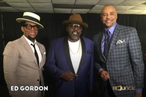 Photo of D.L. Hughley, Cedric The Entertainer and Ed Gordon.