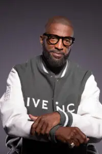 Photo of Comedian TV/Radio Personality Rickey Smiley. Photo courtesy CR8 Agency.